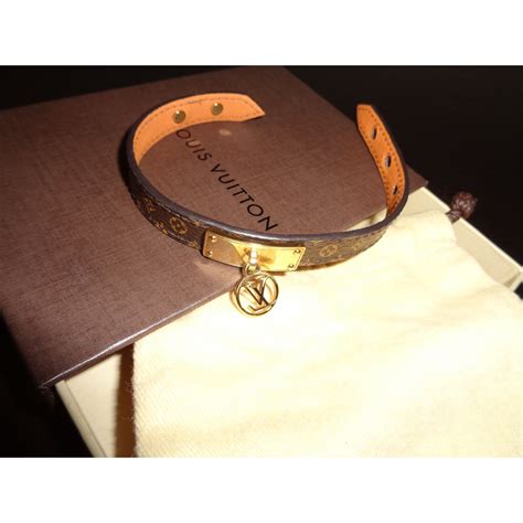 louis vuitton bracelet cuir femme